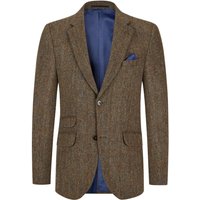 Wellington of Bilmore Harris Tweed Sakko London mit Ellenbogenpatches in 28 von Wellington of Bilmore