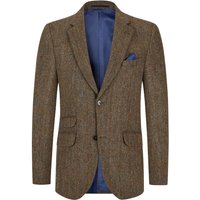 Wellington of Bilmore Harris Tweed Sakko London mit Ellenbogenpatches in 58 von Wellington of Bilmore