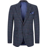 Wellington of Bilmore Harris Tweed-Sakko mit Fensterkaro-Muster in 48 von Wellington of Bilmore