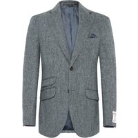 Wellington of Bilmore Sakko London aus Harris Tweed mit Ellenbogenpatches in 50 von Wellington of Bilmore