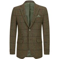Wellington of Bilmore Sakko London aus Harris Tweed mit Ellenbogenpatches in 58 von Wellington of Bilmore