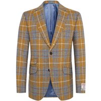 Wellington of Bilmore Sakko London aus Harris Tweed mit Ellenbogenpatches und Billettasche in 52 von Wellington of Bilmore