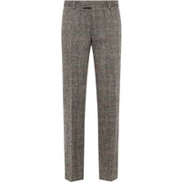 Wellington of Bilmore Teilgefütterte Anzughose aus Harris Tweed mit Fensterkaro in 26 von Wellington of Bilmore
