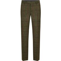 Wellington of Bilmore Teilgefütterte Anzughose aus Harris Tweed mit Fensterkaro in 56 Wellington of Bilmore Teilgefütterte Anzughose aus Harris Tweed mit Fensterkaro in 56 von Wellington of Bilmore