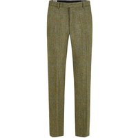 Wellington of Bilmore Teilgefütterte Wollhose Mr. Miller in Harris Tweed-Qualität in 106 von Wellington of Bilmore