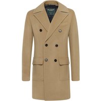 Wellington of Bilmore Zweireihiger Mantel Dorchester aus einem Wolle-Kaschmir-Mix in 28 von Wellington of Bilmore