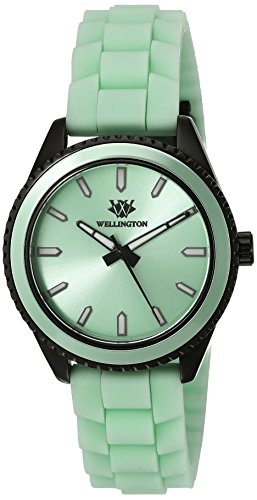 Wellington Damen-Armbanduhr Karamea Analog Silikon WN508-690A von Wellington