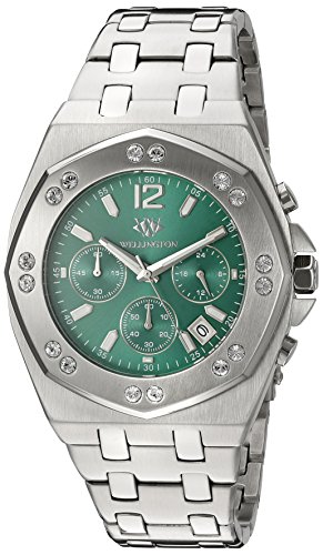 Wellington Herren-Armbanduhr XL Darfield Analog Edelstahl WN511-191 von Wellington