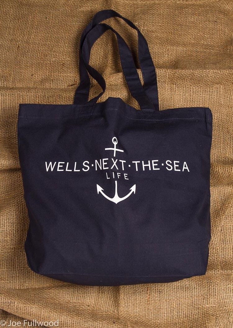 Wells Weiter The Sea Life Eco Bag, Bio-Baumwolle, Einkaufstasche Wells Weiter The Sea Life Eco Bag, Bio-Baumwolle, Einkaufstasche von WellsNextTheSeaLife