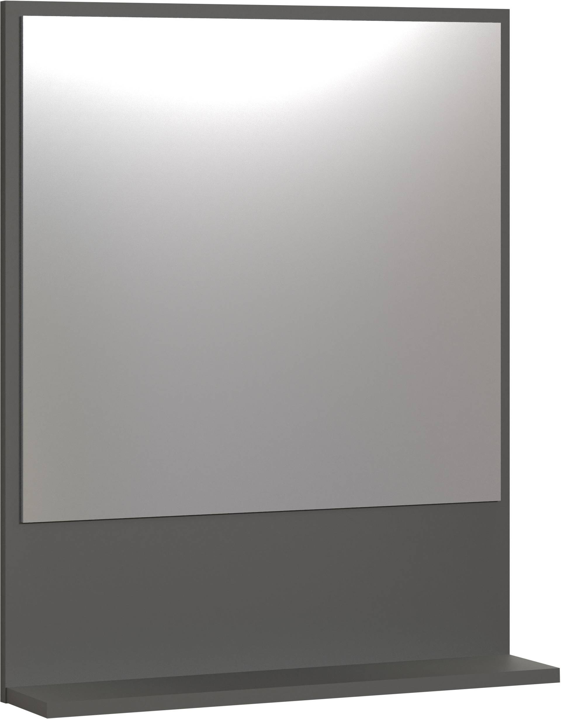 welltime Badspiegel "Amrum" Wandspiegel mit Ablage - (B/T/H) wahlweise 60 bis 80/14/74 cm von Welltime