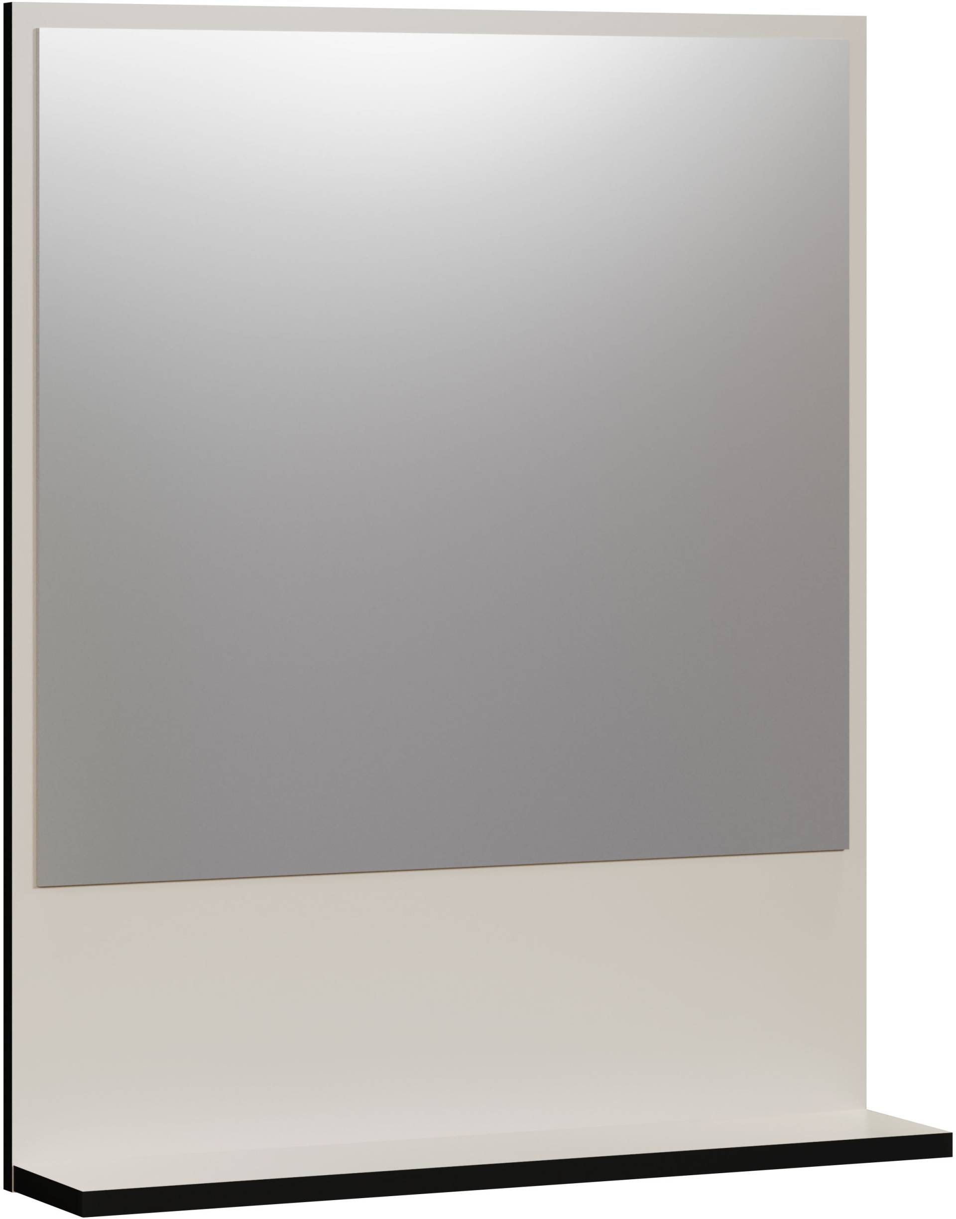 welltime Badspiegel "Amrum" Wandspiegel mit Ablage - (B/T/H) wahlweise 60 bis 80/14/74 cm von Welltime