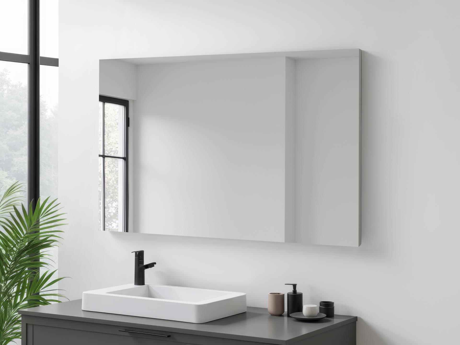 welltime Badspiegel "Florenz" in drei Breiten (60cm,80cm,100cm) von Welltime