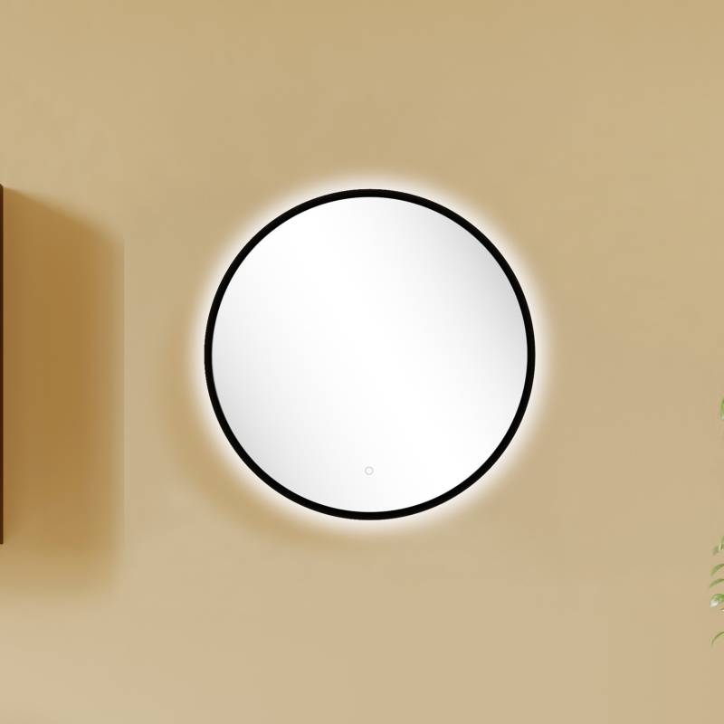 welltime Spiegel "York Spiegelpaneel mit Amibientelicht" Universeller Badezimmerspiegel, 60 cm, inklusive Beleuchtung von Welltime