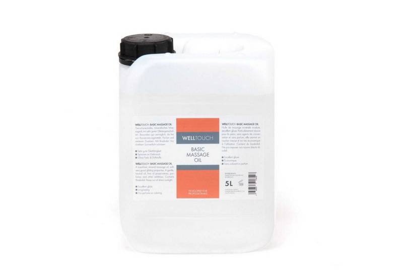 Welltouch Gleit- & Massageöl Basic Massage Oil 5 Liter Kanister Welltouch Gleit- & Massageöl Basic Massage Oil 5 Liter Kanister von Welltouch