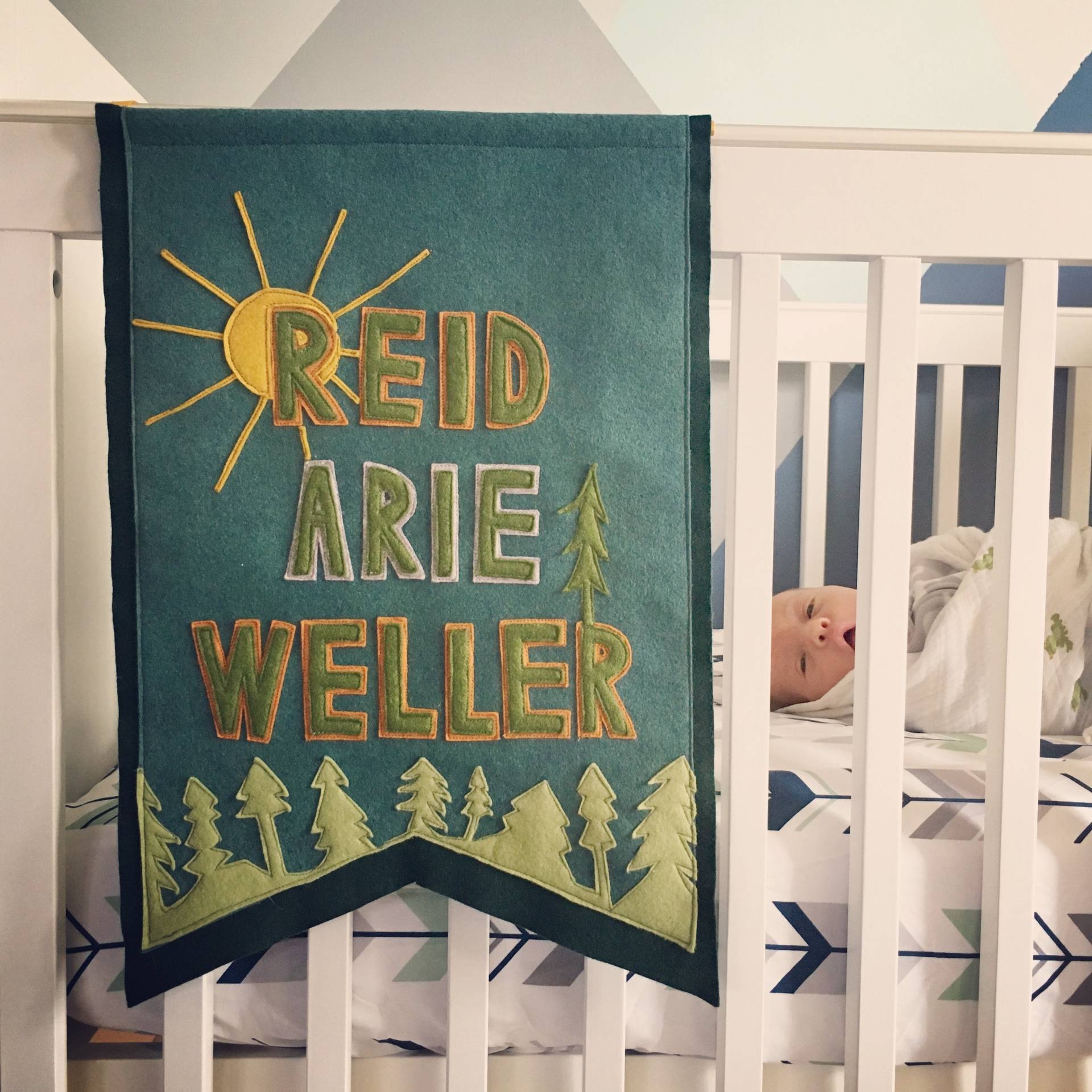 Wald Namen Banner Wald Namen Banner von Wellymade