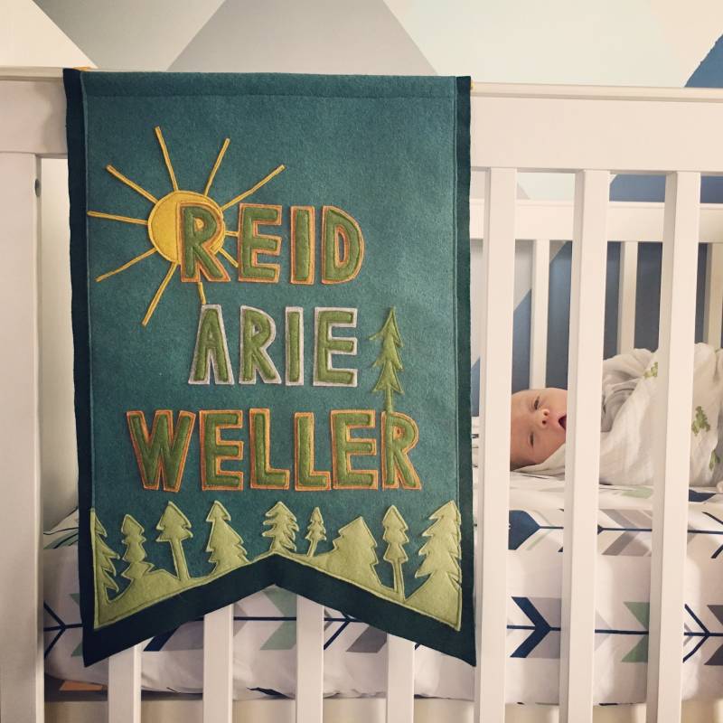 Wald Namen Banner Wald Namen Banner von Wellymade