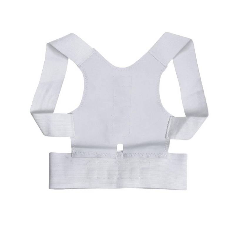 Wellys Bauch- und Rückenstützgürtel Magnetische Rücken-Stütze Weiß (Für Damen), 12 integrierten Magnete je 500 Gauss von Wellys