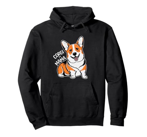 Corgi Mama Niedlicher Corgi Pullover Hoodie Corgi Mama Niedlicher Corgi Pullover Hoodie von Welsh Corgi Designs Für Hundehalter