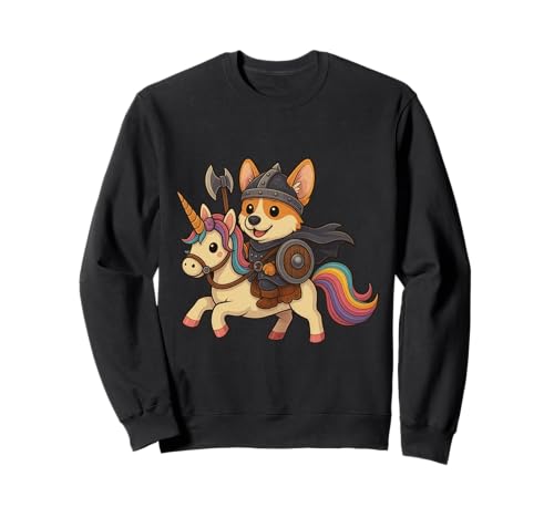 Welsh Corgi Reiten auf einem Einhorn Jungen Mädchen Männer Frauen Kinder Erwachsene Sweatshirt Welsh Corgi Reiten auf einem Einhorn Jungen Mädchen Männer Frauen Kinder Erwachsene Sweatshirt von Welsh Corgi Riding A Unicorn Rainbow Shop