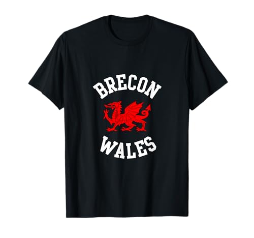 Brecon Wales, walisischer Drache, geeignet für Kinder, Männer, Frauen T-Shirt Brecon Wales, walisischer Drache, geeignet für Kinder, Männer, Frauen T-Shirt von Welsh Pride Welsh Dragon Gifts