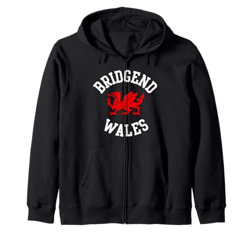 Bridgend Wales, walisischer Drache, geeignet für Kinder, Männer, Frauen Kapuzenjacke Bridgend Wales, walisischer Drache, geeignet für Kinder, Männer, Frauen Kapuzenjacke von Welsh Pride Welsh Dragon Gifts