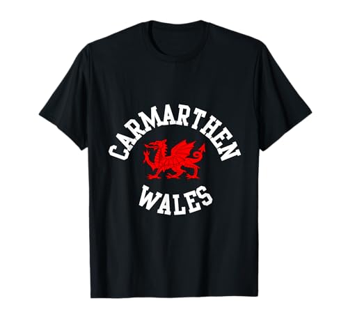 Carmarthen walisischer Drache, geeignet für Kinder, Männer, Frauen T-Shirt Carmarthen walisischer Drache, geeignet für Kinder, Männer, Frauen T-Shirt von Welsh Pride Welsh Dragon Gifts