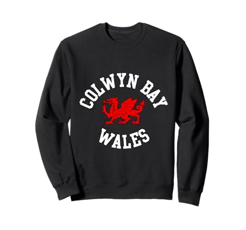 Colwyn Bay walisischer Drache, geeignet für Kinder, Männer, Frauen Sweatshirt Colwyn Bay walisischer Drache, geeignet für Kinder, Männer, Frauen Sweatshirt von Welsh Pride Welsh Dragon Gifts