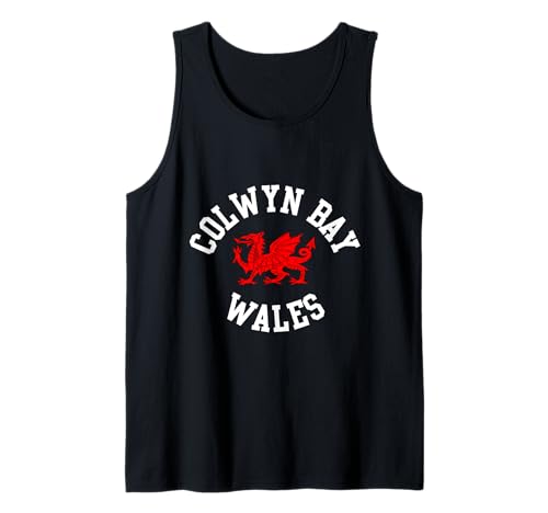 Colwyn Bay walisischer Drache, geeignet für Kinder, Männer, Frauen Tank Top Colwyn Bay walisischer Drache, geeignet für Kinder, Männer, Frauen Tank Top von Welsh Pride Welsh Dragon Gifts