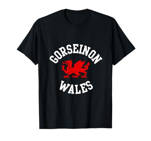 Gorseinon Wales, walisischer Drache, geeignet für Kinder, Männer, Frauen T-Shirt Gorseinon Wales, walisischer Drache, geeignet für Kinder, Männer, Frauen T-Shirt von Welsh Pride Welsh Dragon Gifts