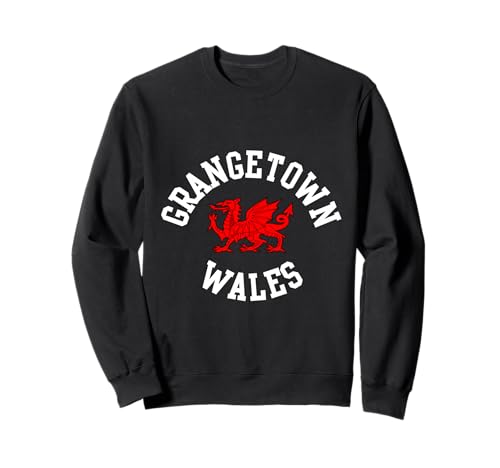 Grangetown walisischer Drache Wales, geeignet für Kinder, Männer, Frauen Sweatshirt Grangetown walisischer Drache Wales, geeignet für Kinder, Männer, Frauen Sweatshirt von Welsh Pride Welsh Dragon Gifts