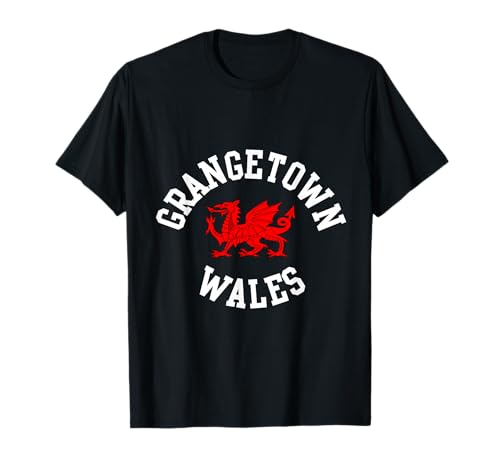 Grangetown walisischer Drache Wales, geeignet für Kinder, Männer, Frauen T-Shirt Grangetown walisischer Drache Wales, geeignet für Kinder, Männer, Frauen T-Shirt von Welsh Pride Welsh Dragon Gifts
