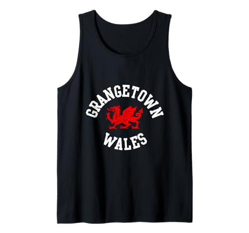 Grangetown walisischer Drache Wales, geeignet für Kinder, Männer, Frauen Tank Top Grangetown walisischer Drache Wales, geeignet für Kinder, Männer, Frauen Tank Top von Welsh Pride Welsh Dragon Gifts