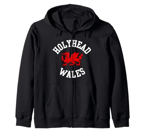 Holyhead walisischer Drache, geeignet für Kinder, Männer, Frauen Kapuzenjacke Holyhead walisischer Drache, geeignet für Kinder, Männer, Frauen Kapuzenjacke von Welsh Pride Welsh Dragon Gifts