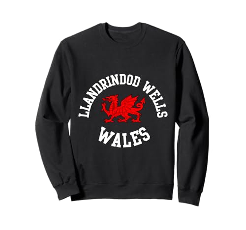 Llandrindod Wells Dragon geeignet für Kinder Männer Frauen Sweatshirt Llandrindod Wells Dragon geeignet für Kinder Männer Frauen Sweatshirt von Welsh Pride Welsh Dragon Gifts