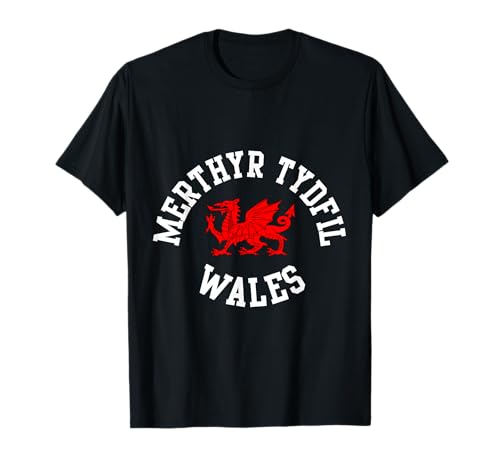 Merthyr Tydfil walisischer Drache, geeignet für Kinder, Männer, Frauen T-Shirt Merthyr Tydfil walisischer Drache, geeignet für Kinder, Männer, Frauen T-Shirt von Welsh Pride Welsh Dragon Gifts