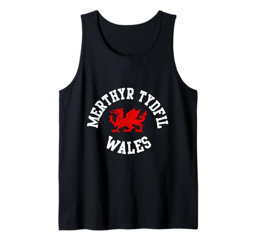 Merthyr Tydfil walisischer Drache, geeignet für Kinder, Männer, Frauen Tank Top Merthyr Tydfil walisischer Drache, geeignet für Kinder, Männer, Frauen Tank Top von Welsh Pride Welsh Dragon Gifts