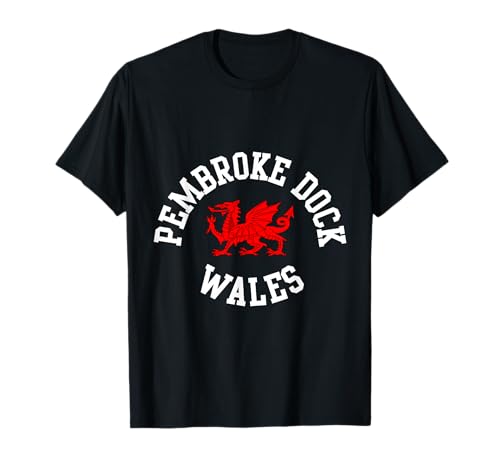 Pembroke Dock Walisischer Drache, geeignet für Kinder, Männer, Frauen T-Shirt Pembroke Dock Walisischer Drache, geeignet für Kinder, Männer, Frauen T-Shirt von Welsh Pride Welsh Dragon Gifts