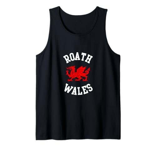 Roath Wales, walisischer Drache, geeignet für Kinder, Männer, Frauen Tank Top Roath Wales, walisischer Drache, geeignet für Kinder, Männer, Frauen Tank Top von Welsh Pride Welsh Dragon Gifts