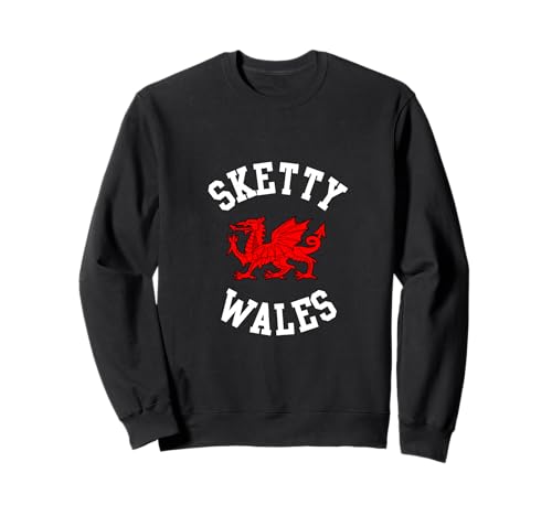 Sketty Wales, walisischer Drache, geeignet für Kinder, Männer, Frauen Sweatshirt von Welsh Pride Welsh Dragon Gifts