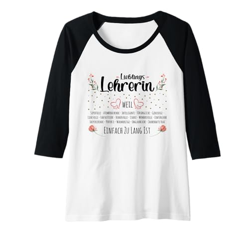 Damen Weltbeste Lehrerin Definition Lehrer Danke Lieblingslehrerin Raglan Damen Weltbeste Lehrerin Definition Lehrer Danke Lieblingslehrerin Raglan von Weltbeste Lehrerin Definition und Lehrer Gadgets