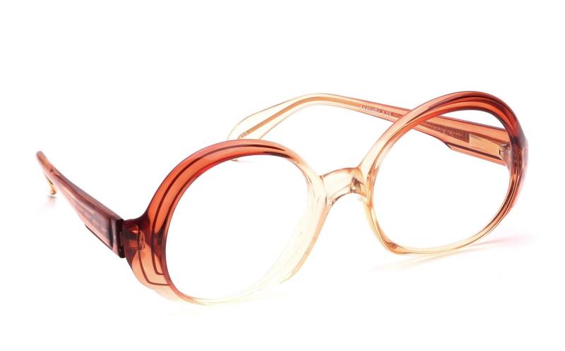 70Er Jahre Vintage Oversize Damen Brille Rodenstock Mod. Exclusiv 519 Col. Rosin Original Nos Extravagant Mode Fashion Style Boho Beach #a von Weltderbrille