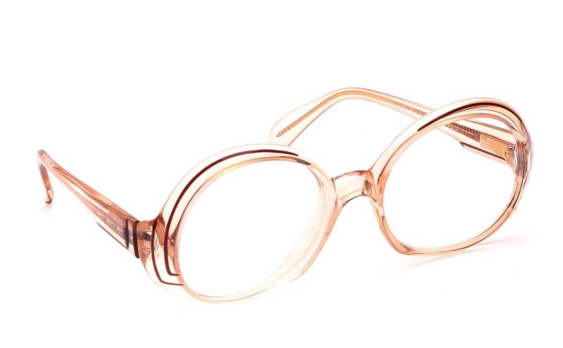 70Er Jahre Vintage Oversize Damen Brille Rodenstock Mod. Exclusiv 519 Col. Tea Original Nos Extravagant Mode Fashion Style Boho Beach #a von Weltderbrille