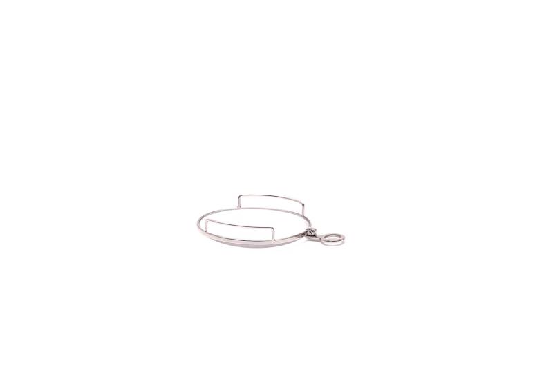 Monokel Silber Mit Galerie Galeriemonokel Ohne Stärke Verglast 38mm Oder 40mm von Weltderbrille