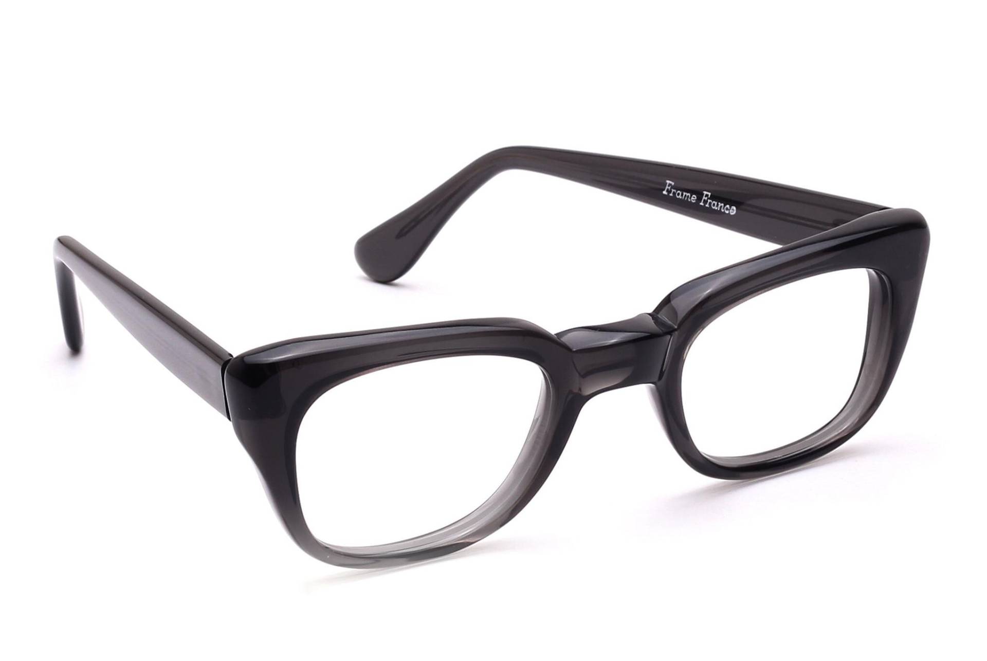 Vintage 60Er Jahre Herren Brille Grau 48-24 Mm Selecta Made in France Damen Fassung Mode Stil Rechteckig Mod. Rocky Vintage 60Er Jahre Herren Brille Grau 48-24 Mm Selecta Made in France Damen Fassung Mode Stil Rechteckig Mod. Rocky von Weltderbrille