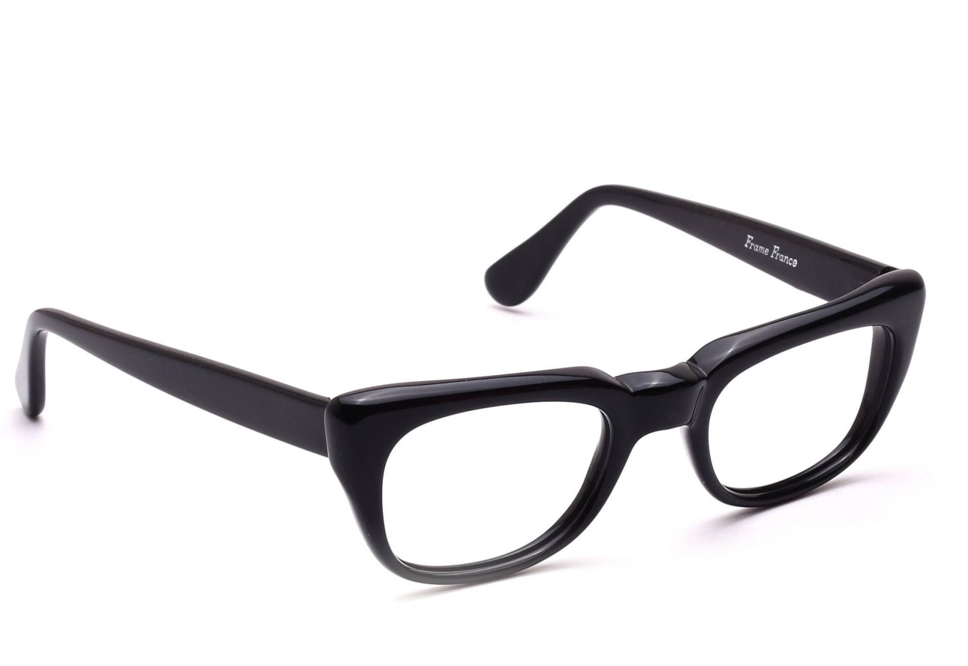 Vintage 60Er Jahre Herren Brille Schwarz 48-20mm Selecta Made in France Damen Fassung Mode Stil Rechteckig Mod. Rocky Vintage 60Er Jahre Herren Brille Schwarz 48-20mm Selecta Made in France Damen Fassung Mode Stil Rechteckig Mod. Rocky von Weltderbrille