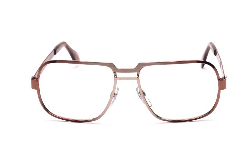 Vintage 70Er Jahre Herren Brille Optura Mod. Rex 571 C 328 Silber Kupfer Kombi 58-18mm Design Stil Klassiker Germany Nos von Weltderbrille