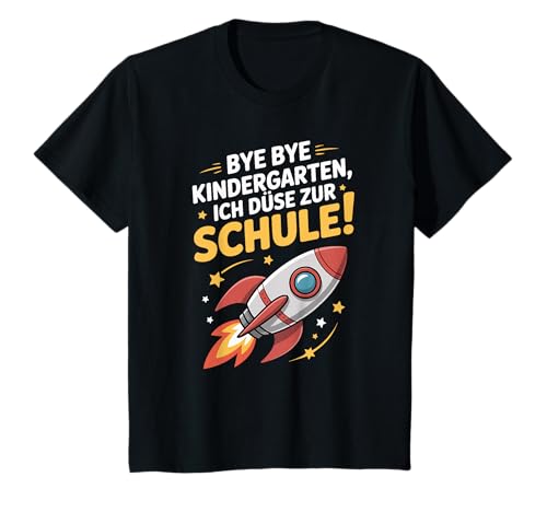 Kinder Astronaut Rakete Einschulung 2025 Weltall Schulkind T-Shirt von Weltraum Abenteuer Design