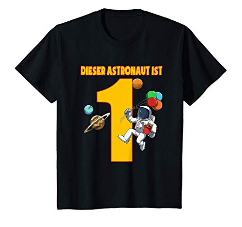 Kinder Astronaut - 1 Jahr Kindergeburtstag Geschenk T-Shirt Kinder Astronaut - 1 Jahr Kindergeburtstag Geschenk T-Shirt von Weltraum Astronaut - 1. Kindergeburtstag Geschenk