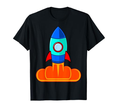 Raketenstart Kinder Frauen Männer Wissenschaft T-Shirt Raketenstart Kinder Frauen Männer Wissenschaft T-Shirt von Weltraum Raketen Designs
