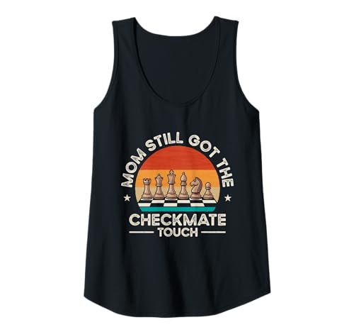 Damen Retro Schachspieler Grandma Still Checkmate Touch Tank Top Damen Retro Schachspieler Grandma Still Checkmate Touch Tank Top von Weltschachtag Design Für Oma